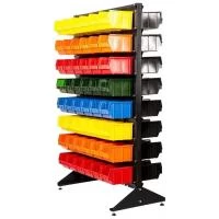 Стеллаж с пластиковыми ящиками 1502-0/0/8 CH-Kombo