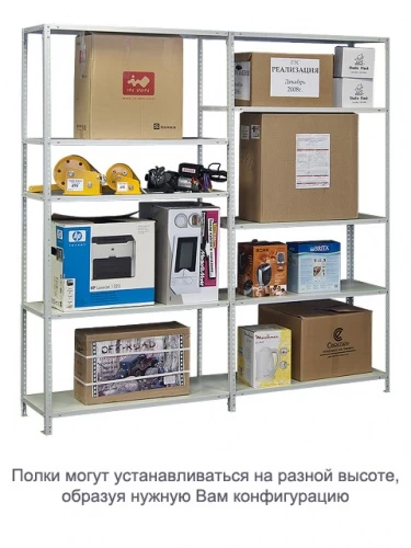 Стеллаж металлический ТС120 (1500х1200х400)/3