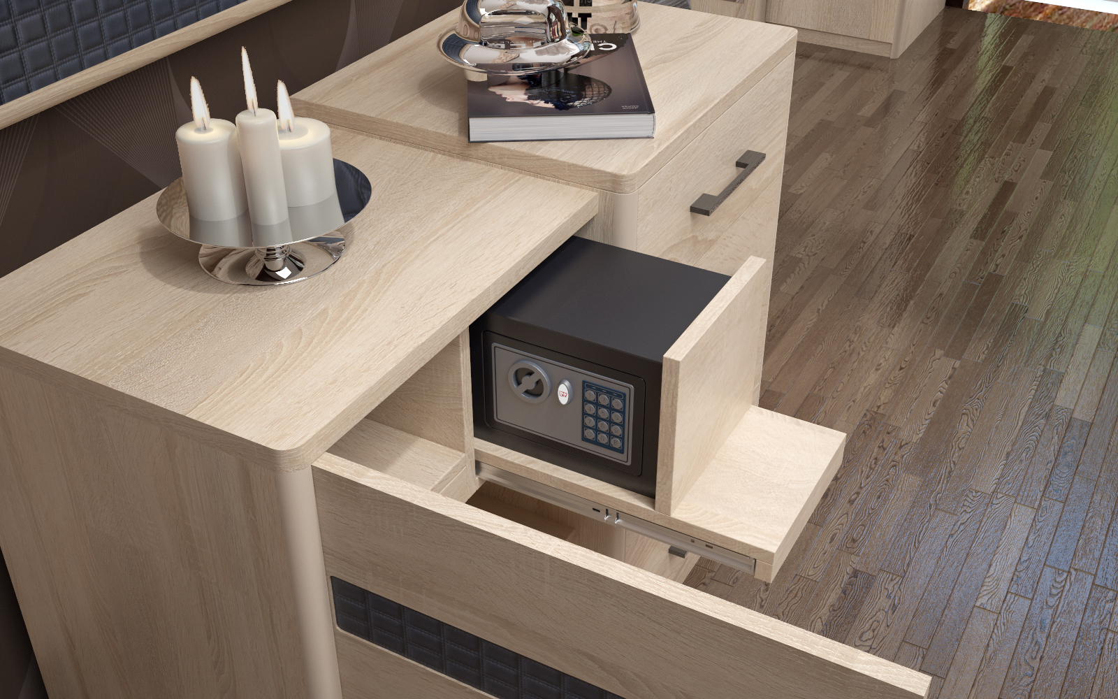 прячем домашний сейф