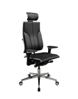 Кресло Yoga Spine Y 4DF B2-10D Infinity (экокожа черная) B35