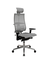 Кресло Yoga Spine Y 4DF B2-5D YM93 (сетка светло-серая) B32/W03
