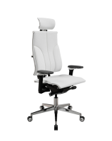 Кресло Yoga Spine Y 4DF B2-10D Infinity (экокожа белая) B35
